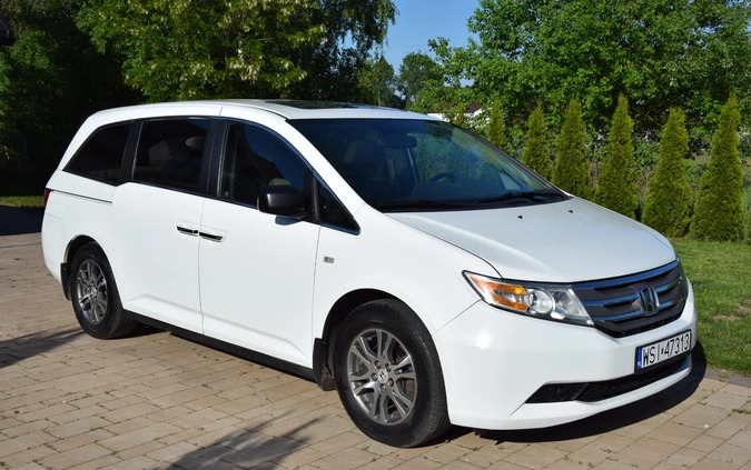 Honda Odyssey cena 59900 przebieg: 214000, rok produkcji 2012 z Siedlce małe 301